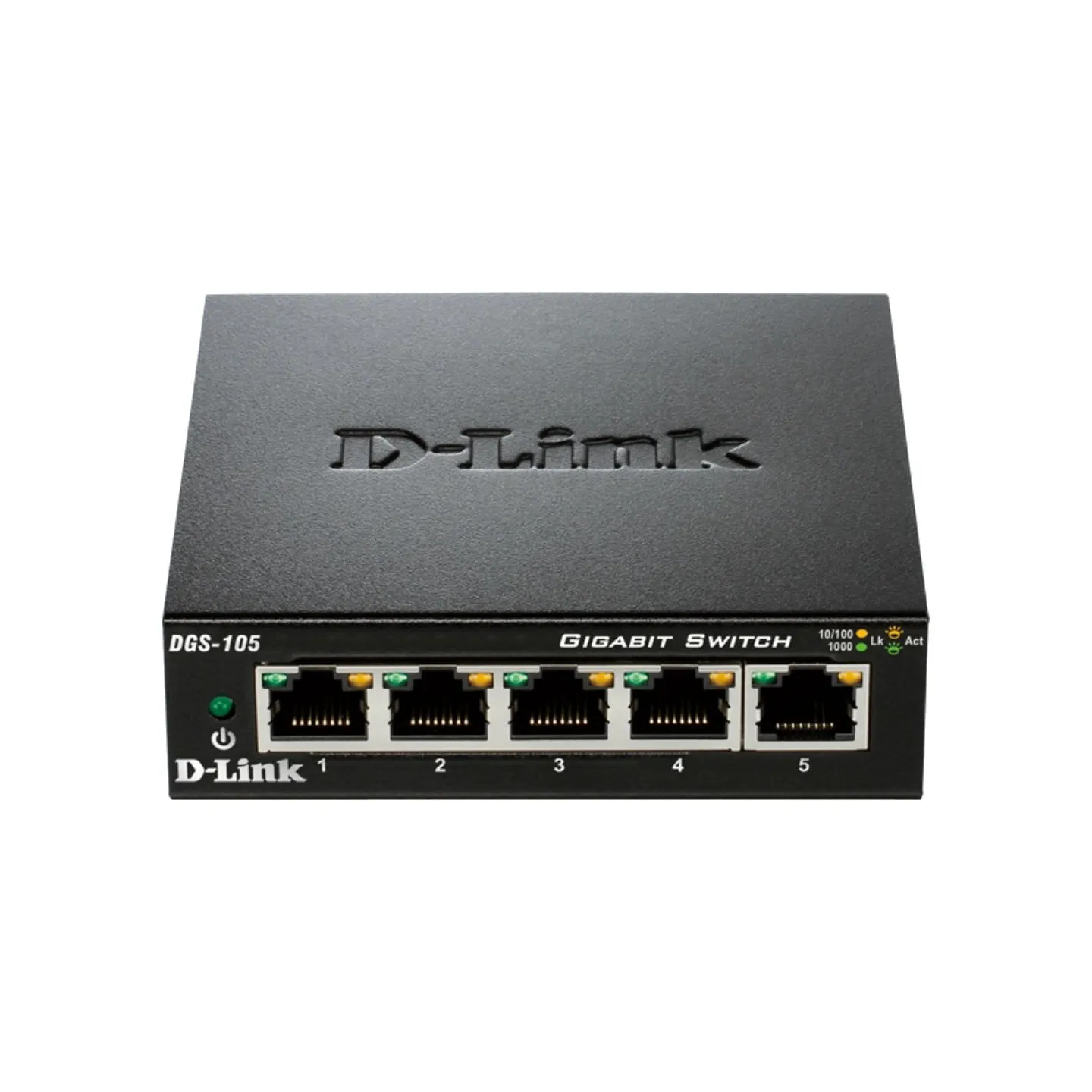 D-Link | Ethernet Switch | DGS-105/E | Unmanaged | Desktop | Gigabit Ethernet (copper) ports quantity 5 | 60 month(s)