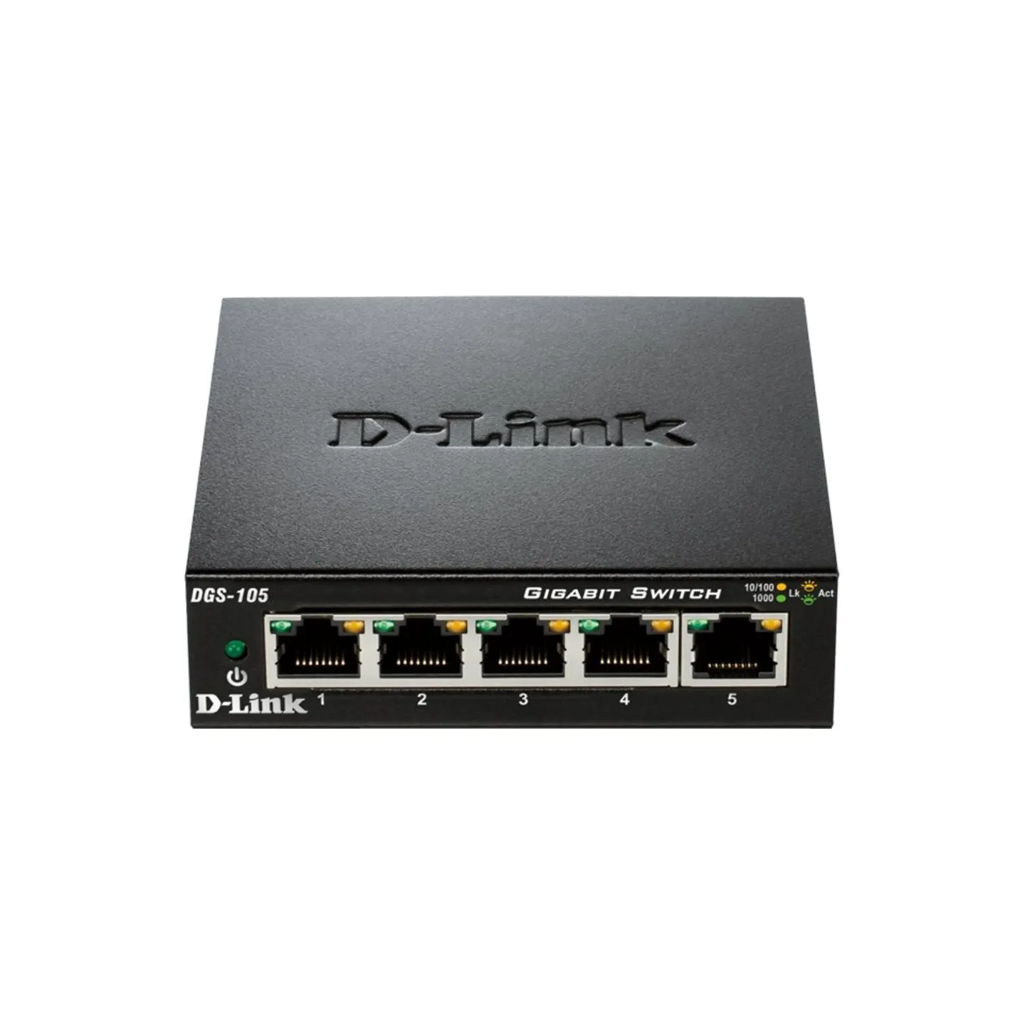 D-Link | Ethernet Switch | DGS-105/E | Unmanaged | Desktop | Gigabit Ethernet (copper) ports quantity 5 | 60 month(s)