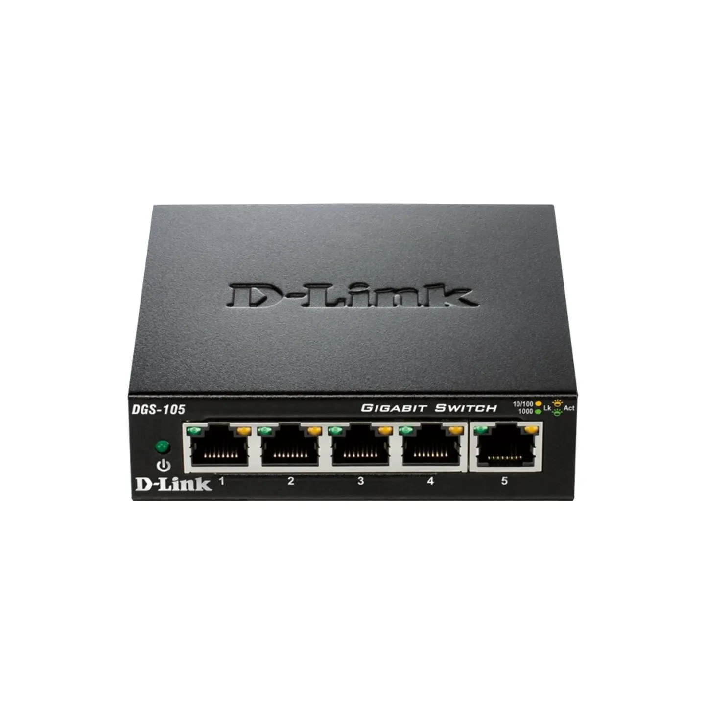 D-Link | Ethernet Switch | DGS-105/E | Unmanaged | Desktop | Gigabit Ethernet (copper) ports quantity 5 | 60 month(s)