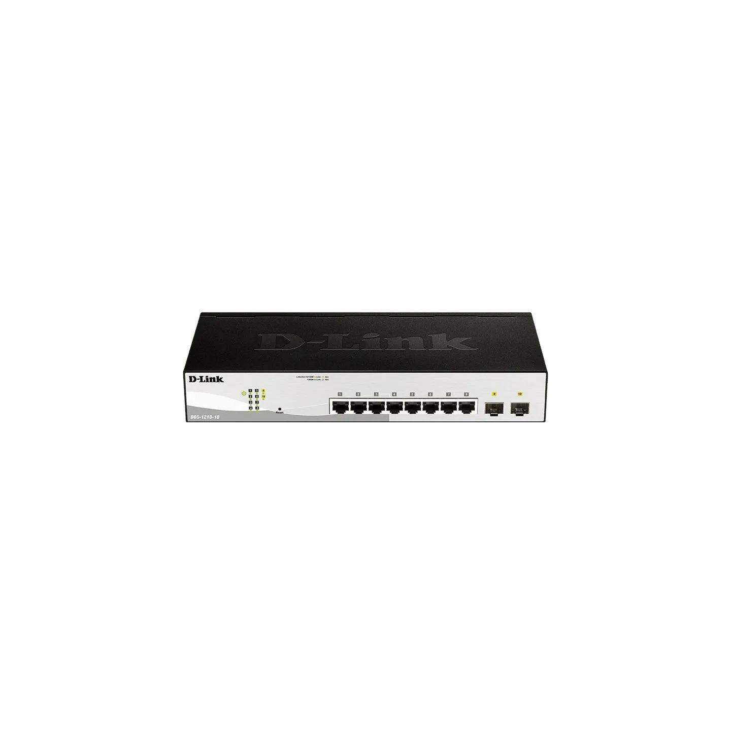 D-Link | 10-Port Gigabit Smart Managed Switch | DGS-1210-10 | Managed L2+ | Rackmountable