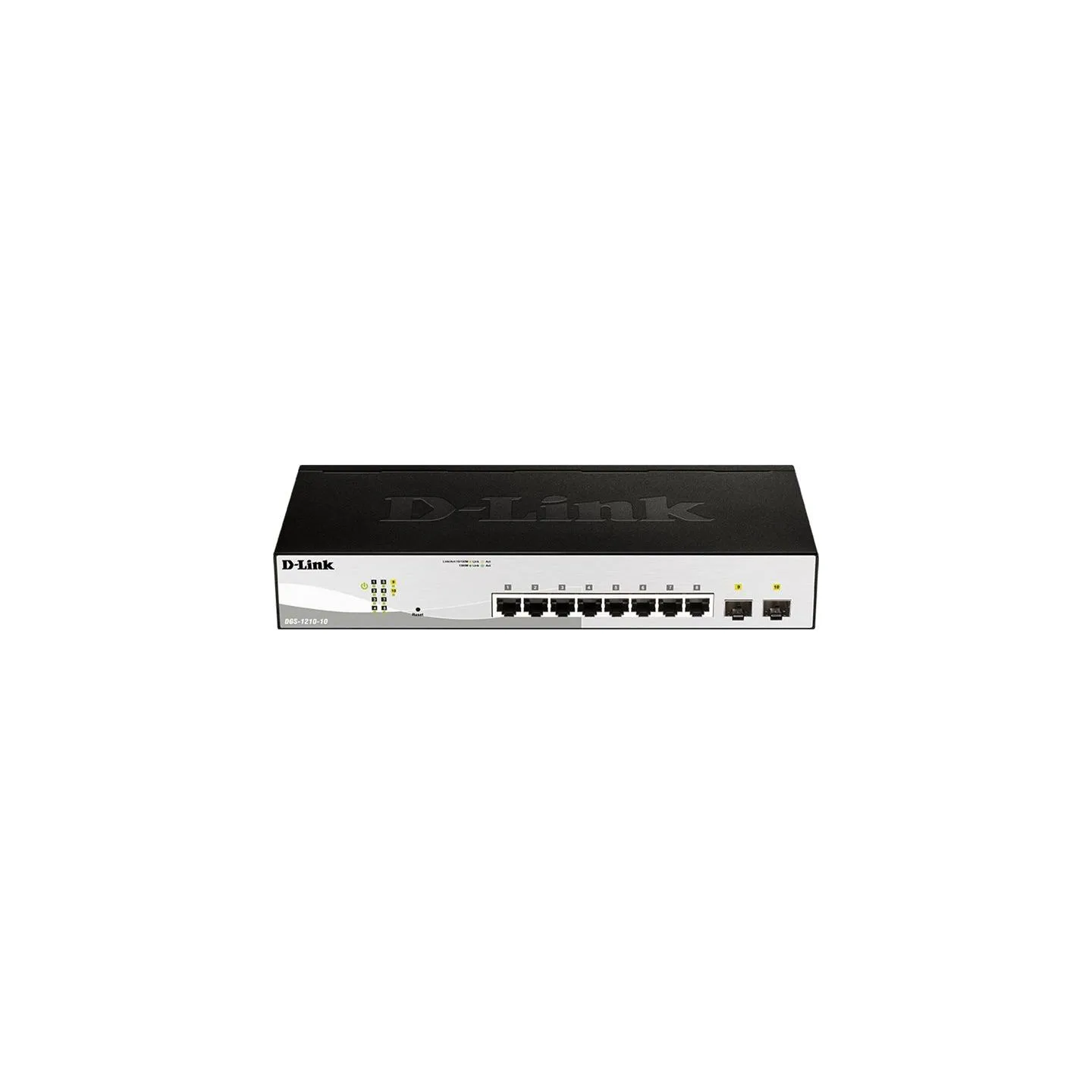 D-Link | 10-Port Gigabit Smart Managed Switch | DGS-1210-10 | Managed L2+ | Rackmountable