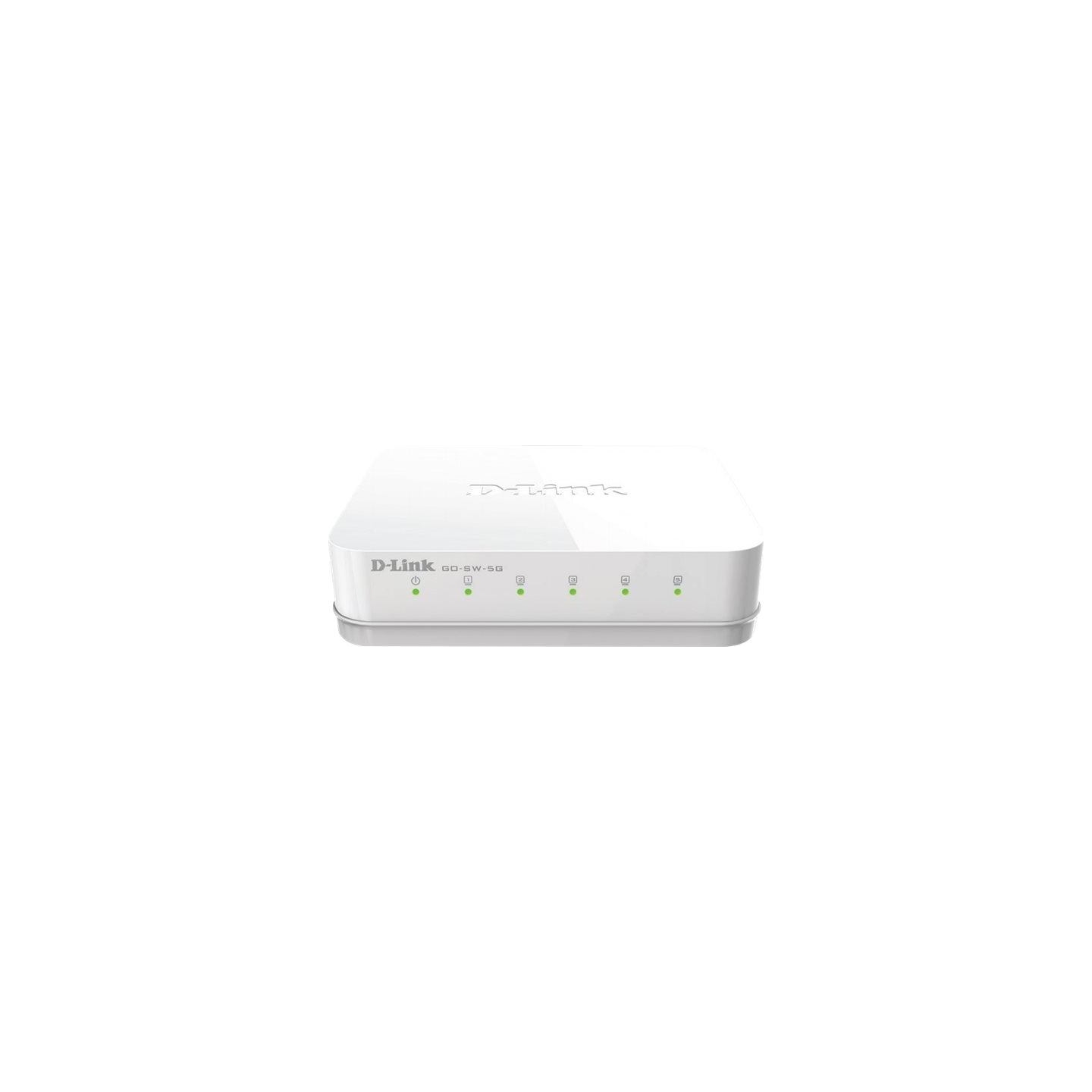 D-Link | Switch | GO-SW-5G/E | Unmanaged | Desktop | Gigabit Ethernet (copper) ports quantity 5 | Power supply type External