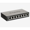 D-Link | Smart Gigabit Ethernet Switch | DGS-1100-08V2 | Managed | Desktop | Power supply type External | 24 month(s)