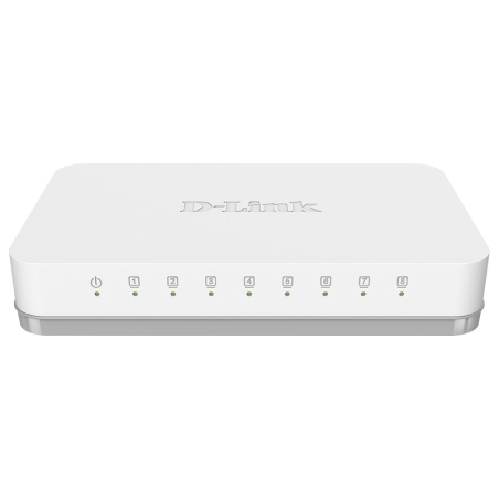 D-Link | Switch | GO-SW-8G/E | Unmanaged | Desktop | Gigabit Ethernet (copper) ports quantity 8