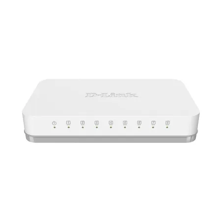 D-Link | Switch | GO-SW-8G/E | Unmanaged | Desktop | Gigabit Ethernet (copper) ports quantity 8