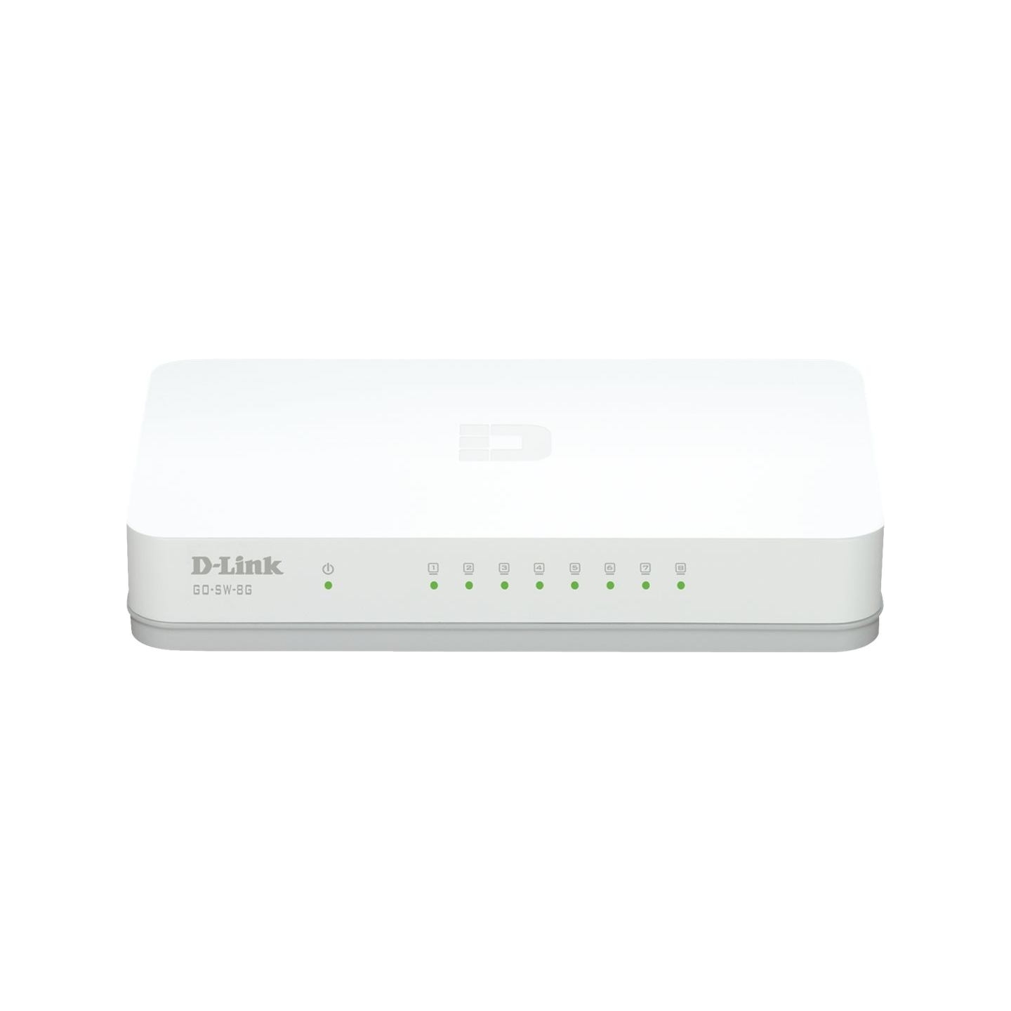D-Link | Switch | GO-SW-8G/E | Unmanaged | Desktop | Gigabit Ethernet (copper) ports quantity 8