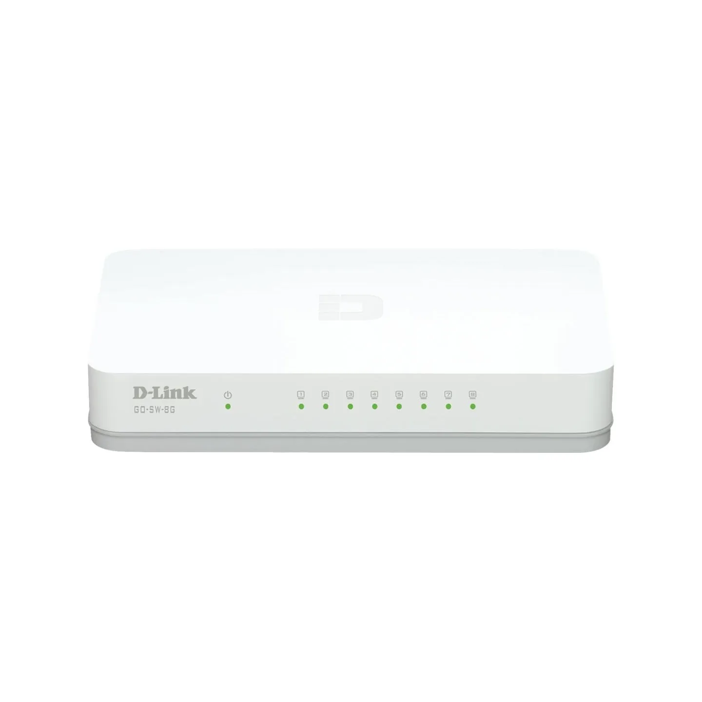 D-Link | Switch | GO-SW-8G/E | Unmanaged | Desktop | Gigabit Ethernet (copper) ports quantity 8