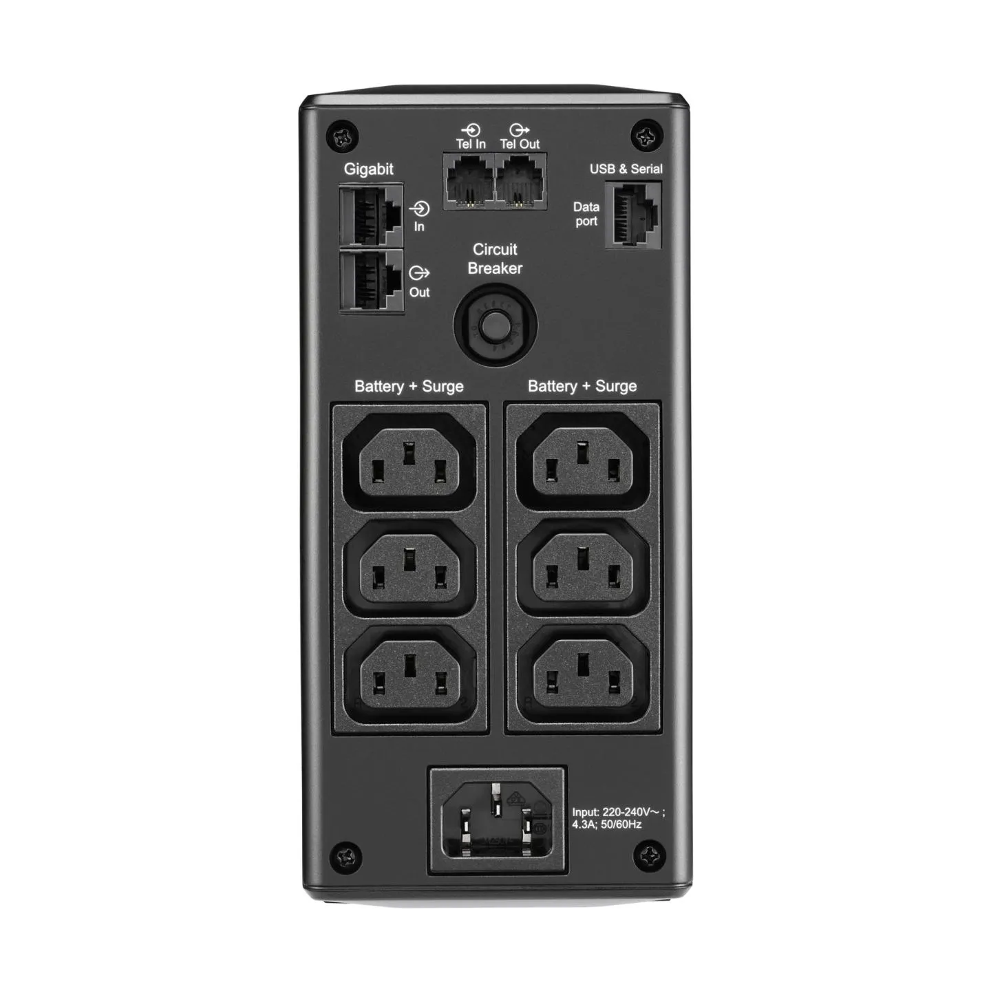 Schneider Electric APC Back-UPS Pro | BR650MI | 650 VA | 390 W