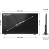 Sharp 70HP5265E | 70 | Smart TV | Google TV | UHD