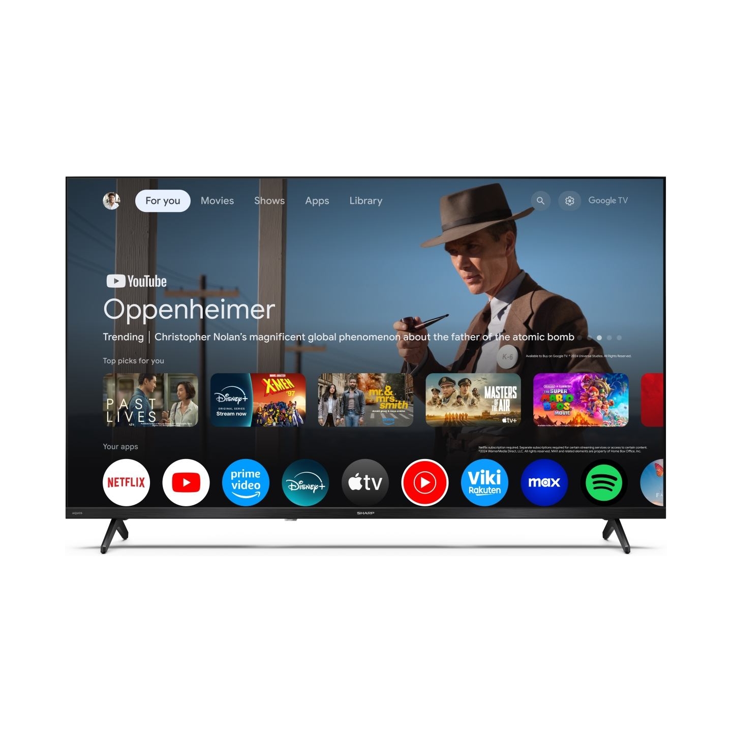 Sharp | 40HF3265E | 40 | Smart TV | Google TV