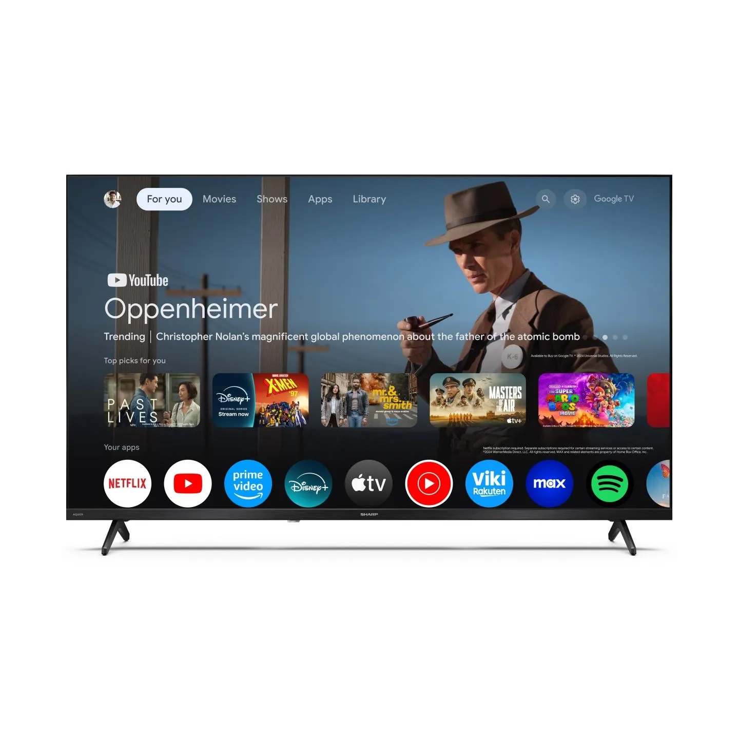Sharp | 40HF3265E | 40 | Smart TV | Google TV