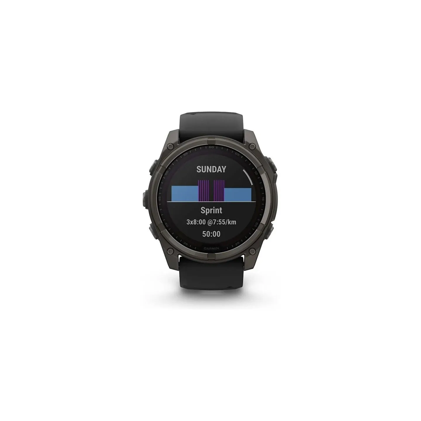 Garmin SMARTWATCH FENIX 8 SAPP. SOLAR/BLACK/GRAY 010-02907-11 GARMIN
