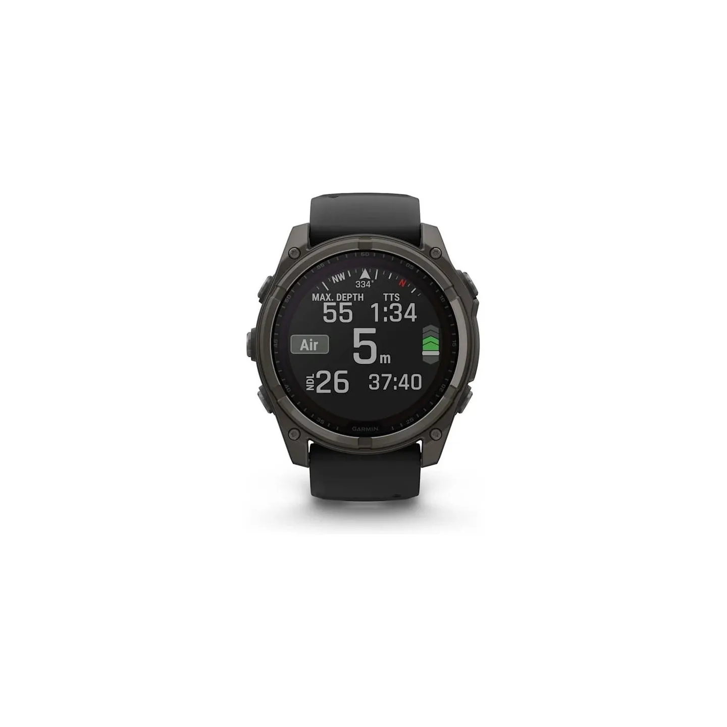 Garmin SMARTWATCH FENIX 8 SAPP. SOLAR/BLACK/GRAY 010-02907-11 GARMIN