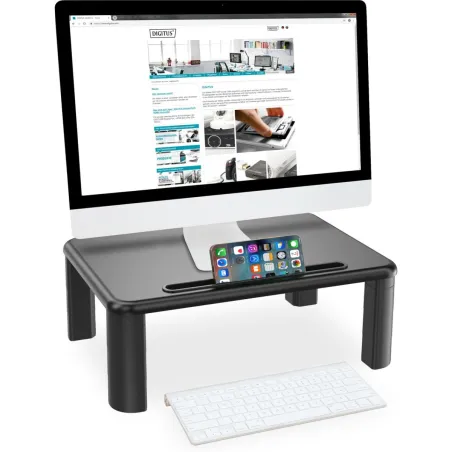Digitus Desk Mount | DA-90458 | Adjustable Height | Maximum weight (capacity) 10 kg | Black