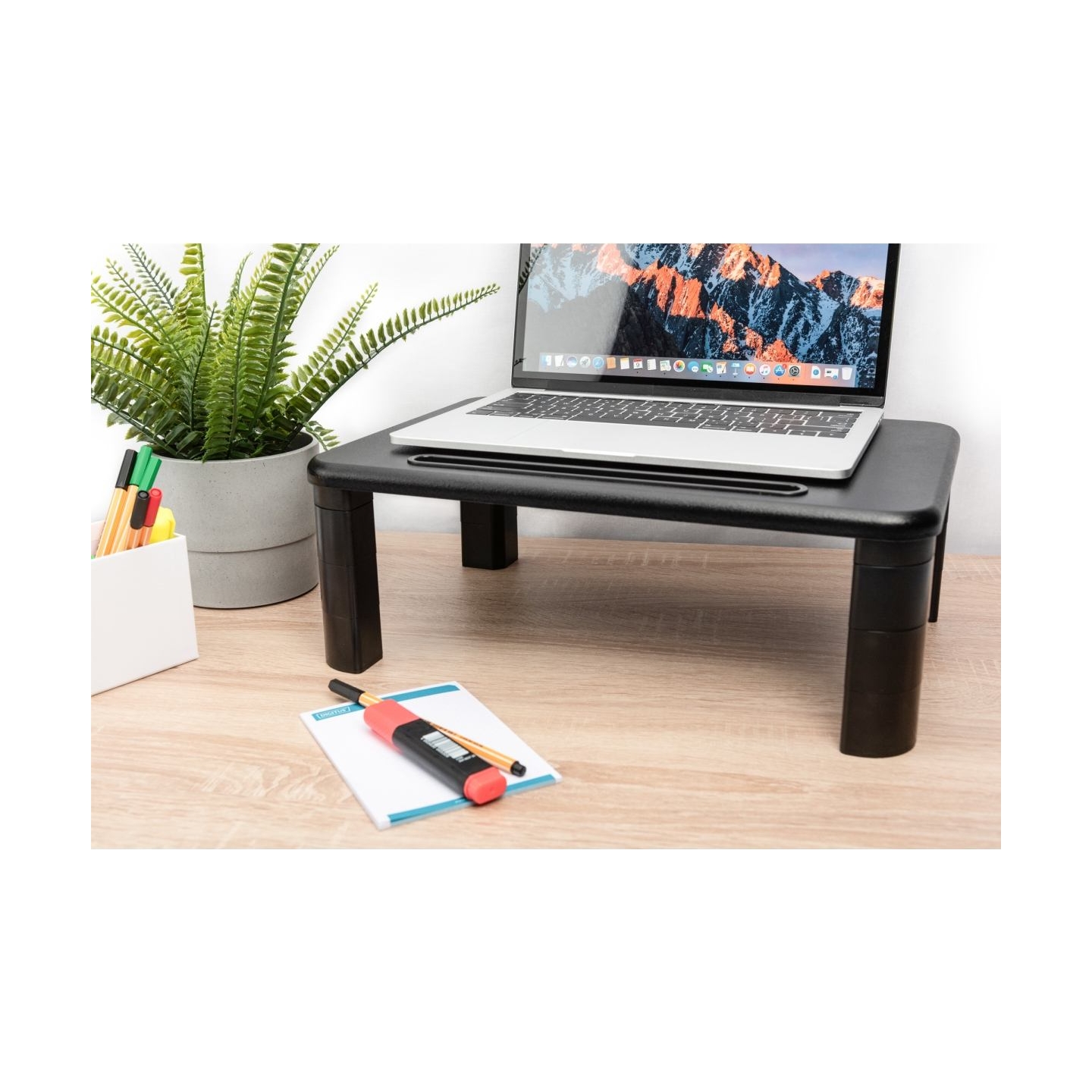 Digitus Desk Mount | DA-90458 | Adjustable Height | Maximum weight (capacity) 10 kg | Black