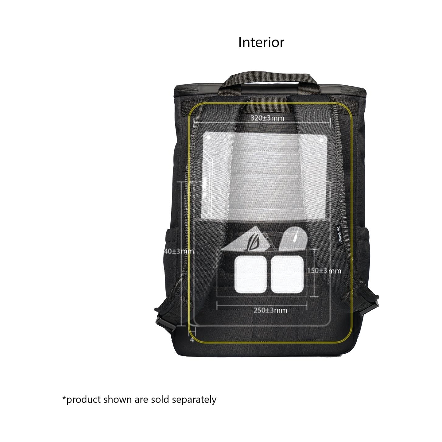 Asus BP4701 ROG BACKPACK/15_17 | Asus | Notebook carrying backpack | BP4701 | Fits up to size 17 " | Backpack | Black