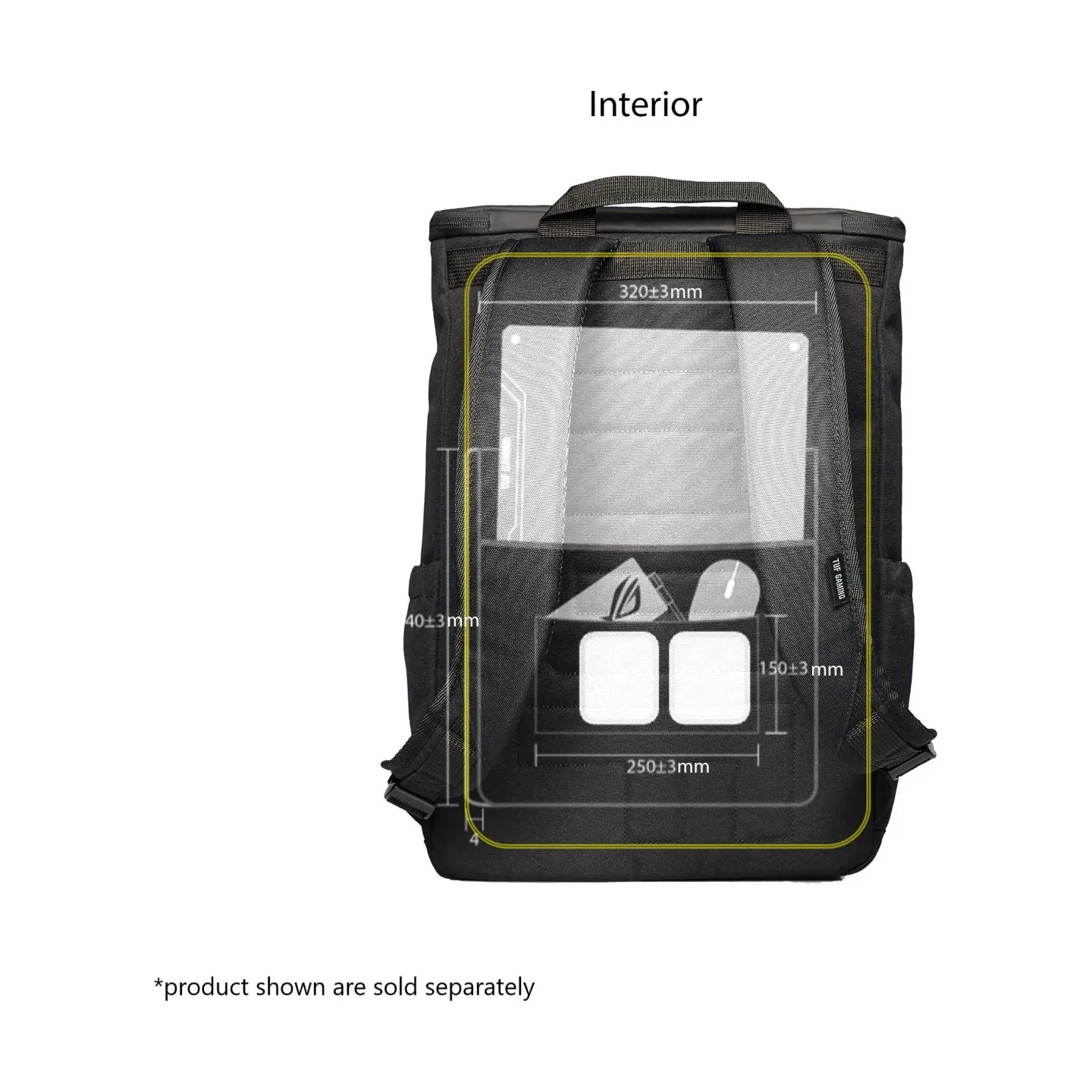 Asus BP4701 ROG BACKPACK/15_17 | Asus | Notebook carrying backpack | BP4701 | Fits up to size 17 " | Backpack | Black