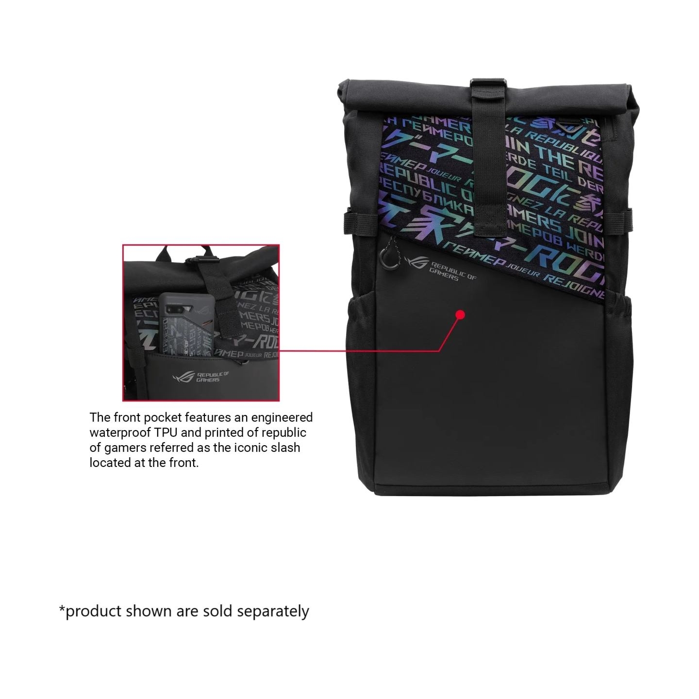 Asus BP4701 ROG BACKPACK/15_17 | Asus | Notebook carrying backpack | BP4701 | Fits up to size 17 " | Backpack | Black