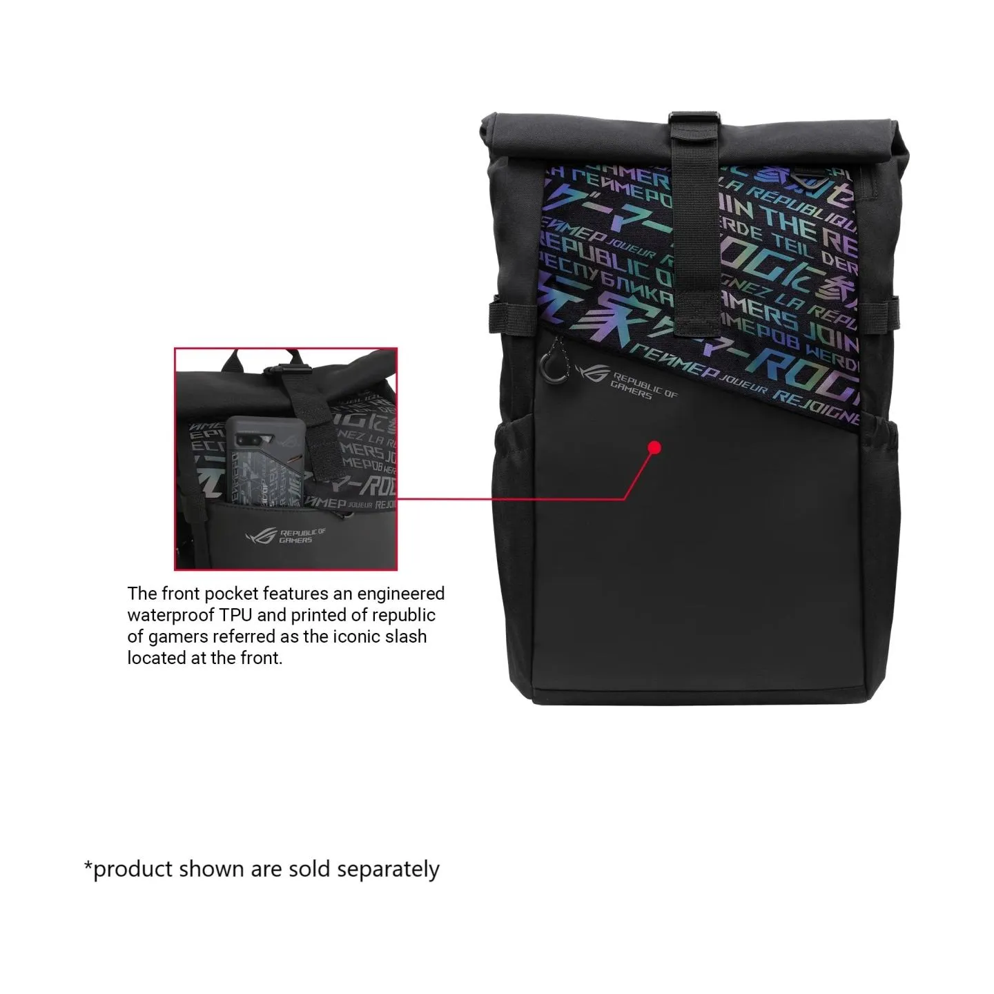 Asus BP4701 ROG BACKPACK/15_17 | Asus | Notebook carrying backpack | BP4701 | Fits up to size 17 " | Backpack | Black