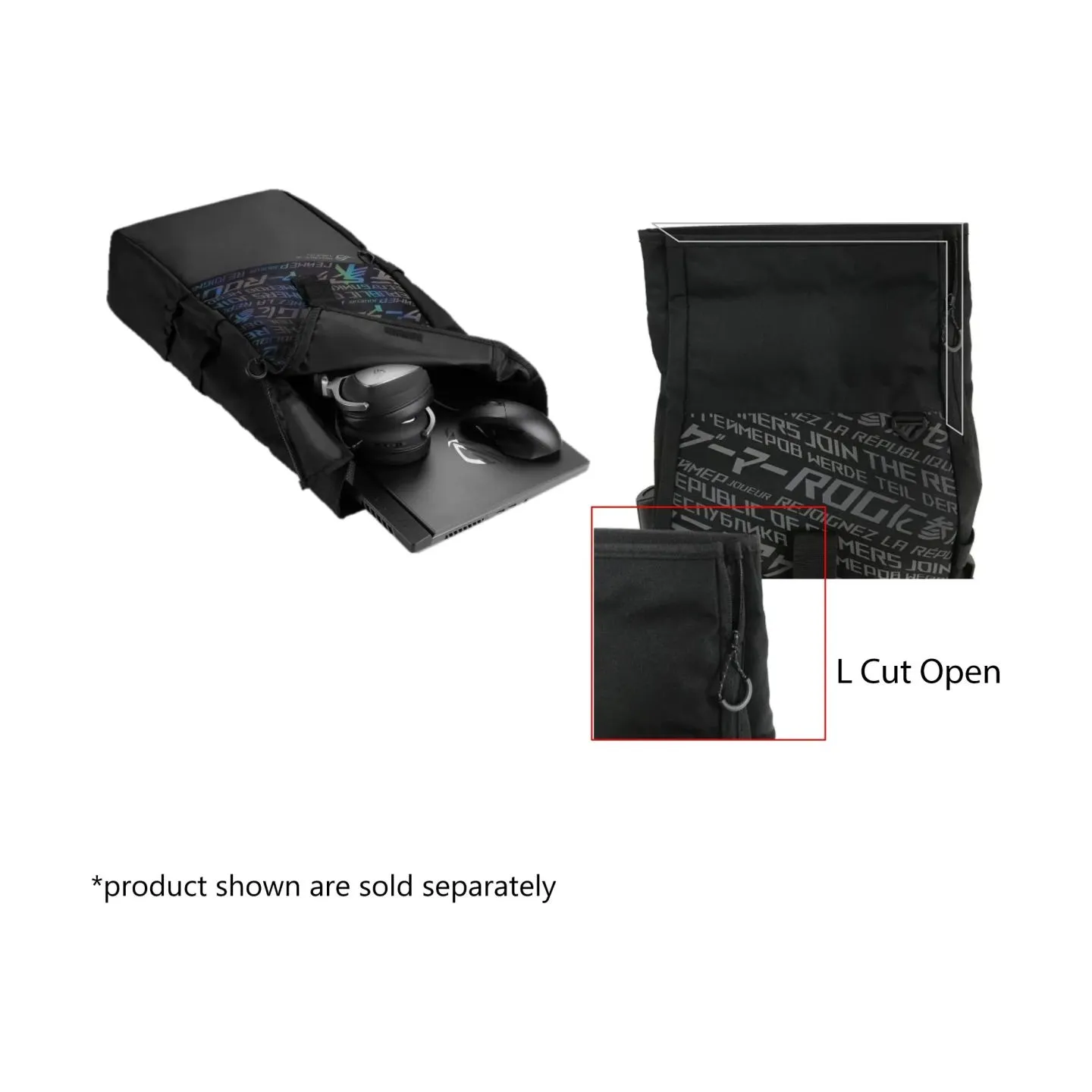 Asus BP4701 ROG BACKPACK/15_17 | Asus | Notebook carrying backpack | BP4701 | Fits up to size 17 " | Backpack | Black
