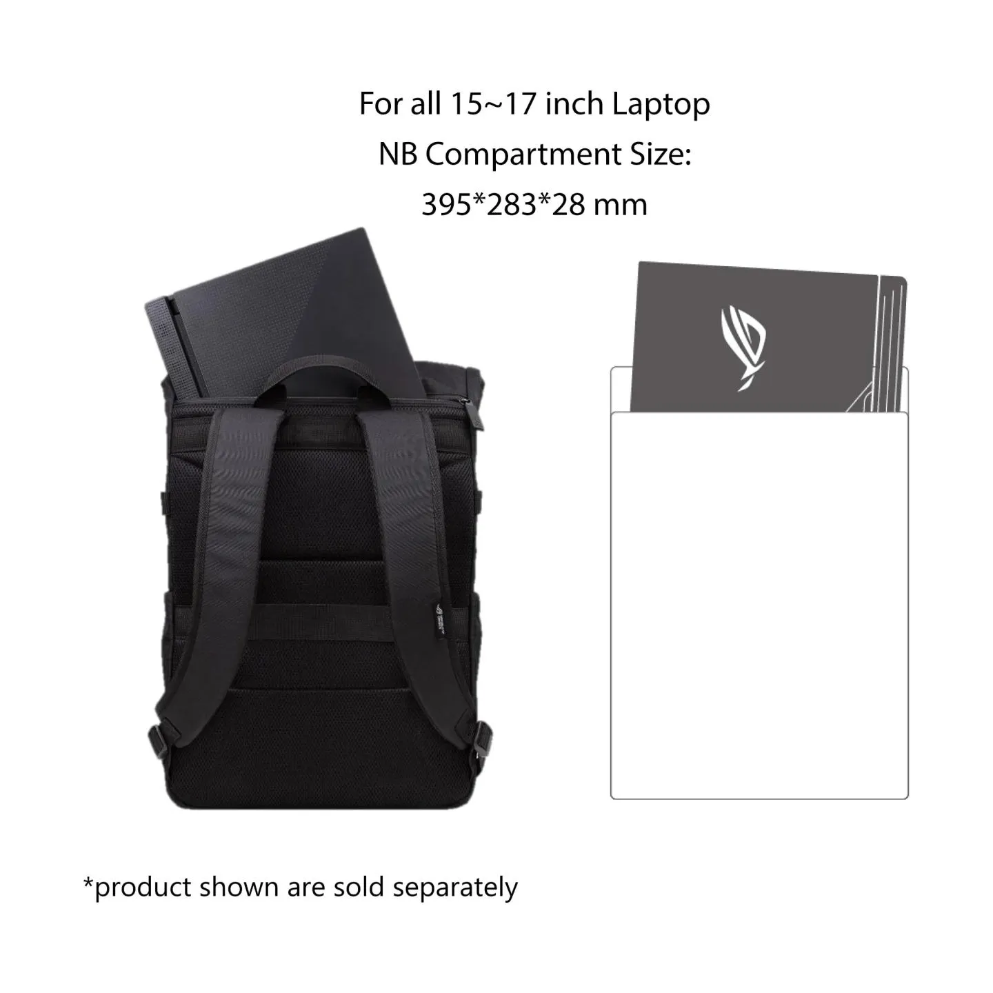 Asus BP4701 ROG BACKPACK/15_17 | Asus | Notebook carrying backpack | BP4701 | Fits up to size 17 " | Backpack | Black
