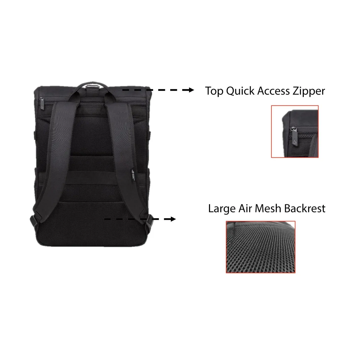 Asus BP4701 ROG BACKPACK/15_17 | Asus | Notebook carrying backpack | BP4701 | Fits up to size 17 " | Backpack | Black