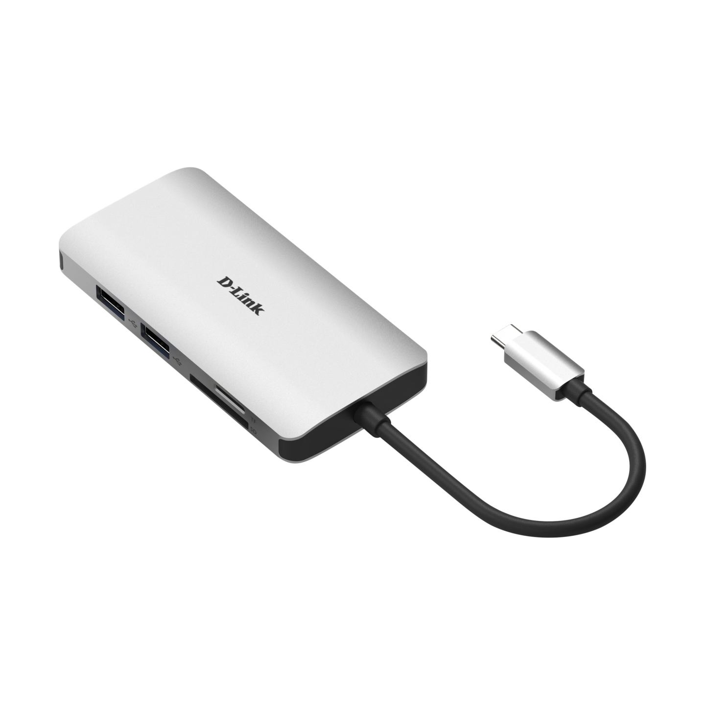 D-Link | 8-in-1 USB-C Hub with HDMI/Ethernet/Card Reader/Power Delivery | DUB-M810 | USB hub | USB Type-C