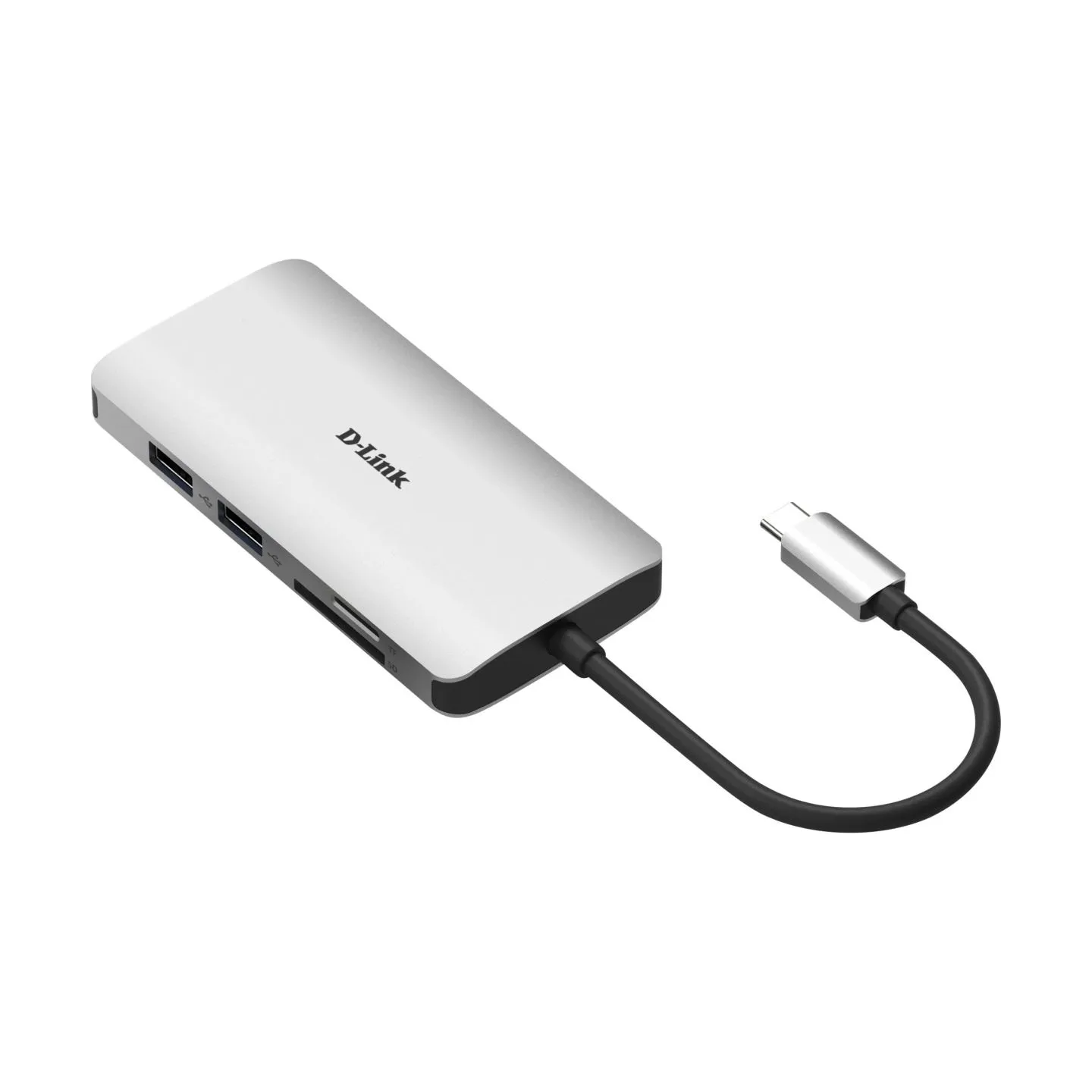 D-Link | 8-in-1 USB-C Hub with HDMI/Ethernet/Card Reader/Power Delivery | DUB-M810 | USB hub | USB Type-C