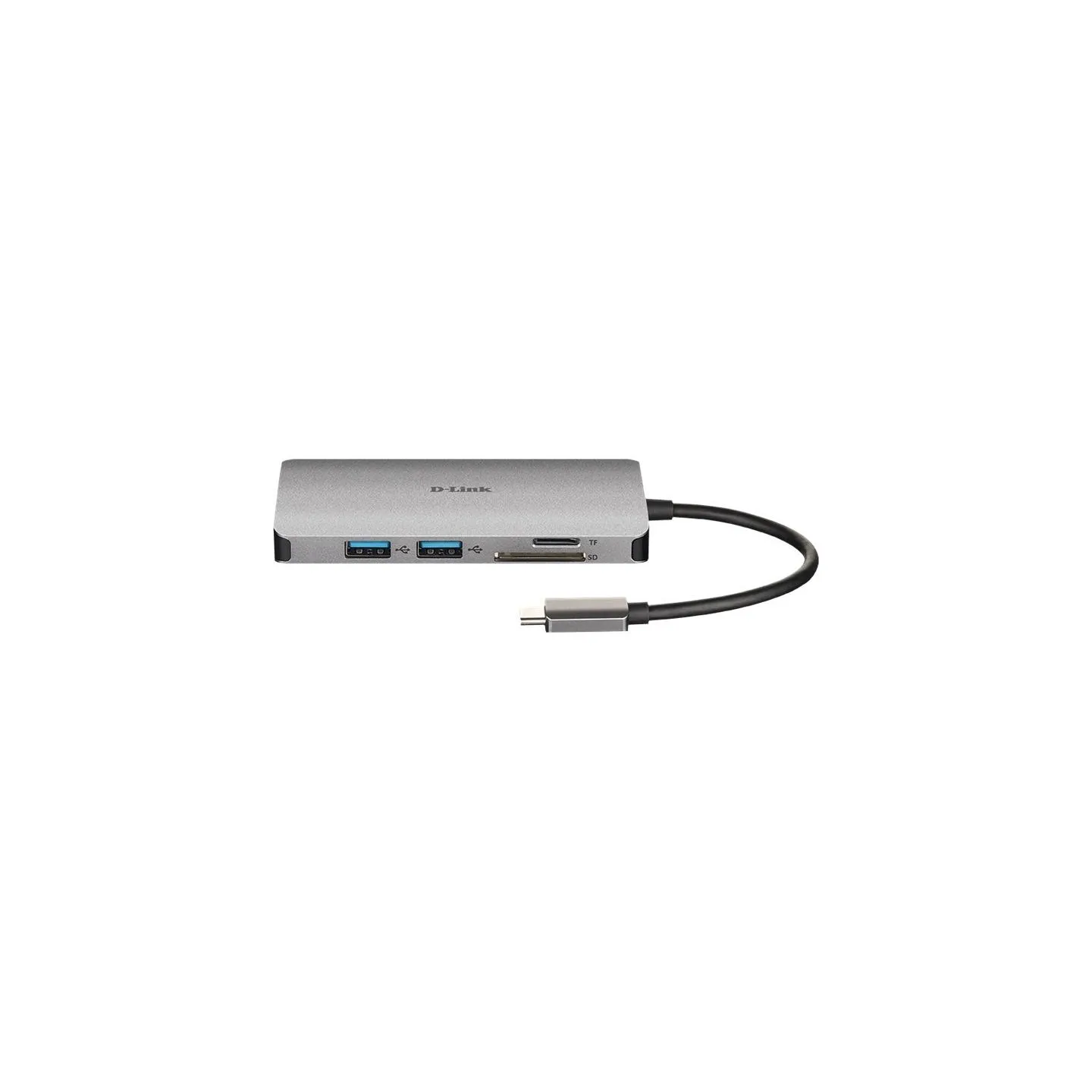 D-Link | 8-in-1 USB-C Hub with HDMI/Ethernet/Card Reader/Power Delivery | DUB-M810 | USB hub | USB Type-C