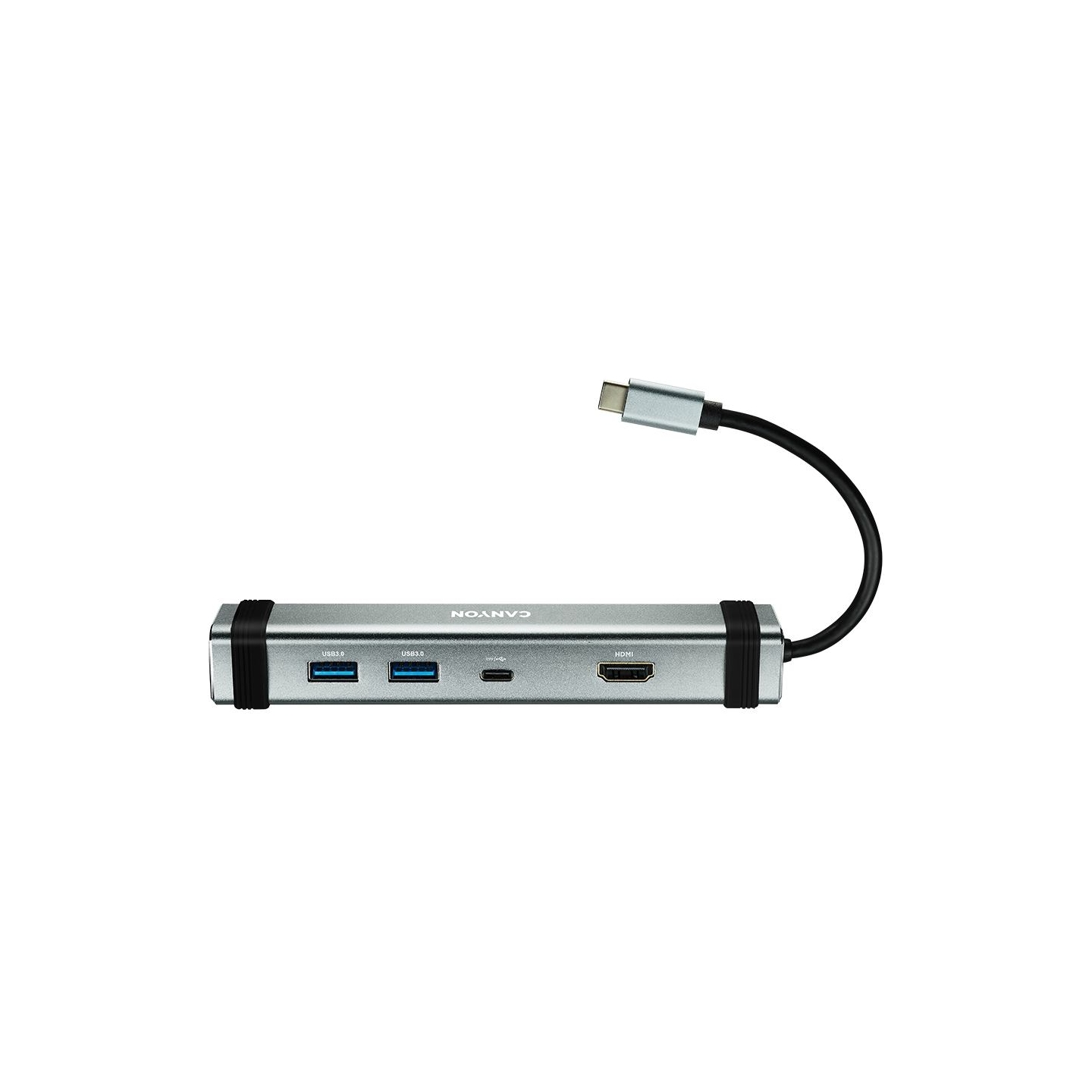Canyon hub DS-3 4in1 USB-C Space Grey