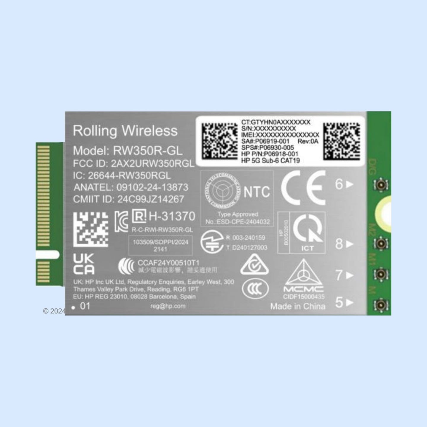 HP 5G Solution WWAN