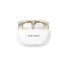 Canyon headset HEXAGON 7 TWS ANC+ENC Wireless Charge White Beige