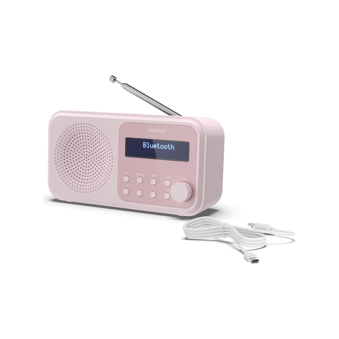 Sharp | Tokyo Digital Radio | DR-P420(PK) | Bluetooth | Wireless connection | Portable | Pink