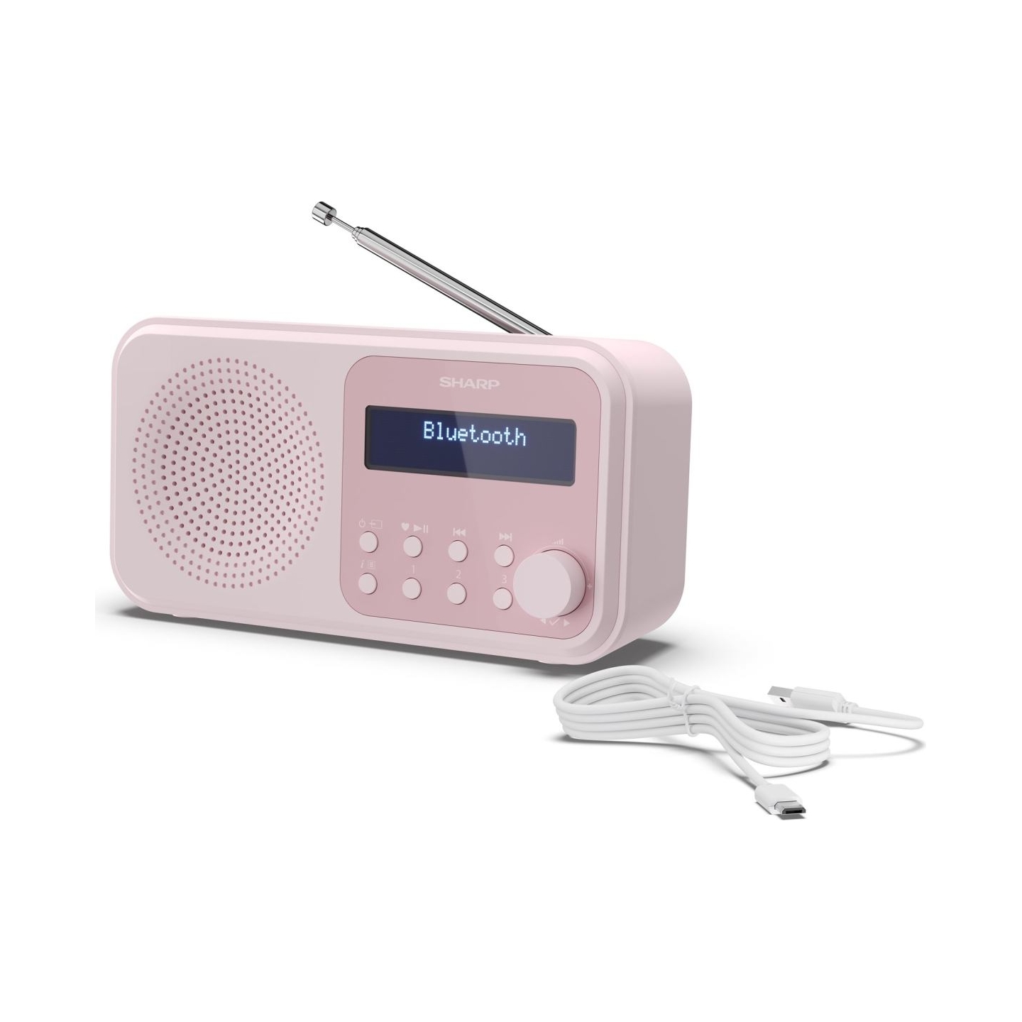 Sharp | Tokyo Digital Radio | DR-P420(PK) | Bluetooth | Wireless connection | Portable | Pink
