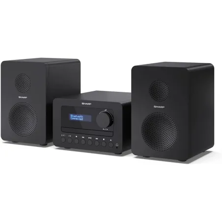 Sharp XL-B520D(BK) Tokyo Hi-Fi Micro System 2.0, FM/DAB/DAB+/USB, CD, Bluetooth 5.0, Aux-in, Black | Sharp | Tokyo Hi-Fi Micro S