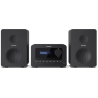 Sharp XL-B520D(BK) Tokyo Hi-Fi Micro System 2.0, FM/DAB/DAB+/USB, CD, Bluetooth 5.0, Aux-in, Black | Sharp | Tokyo Hi-Fi Micro S