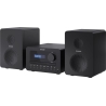 Sharp XL-B520D(BK) Tokyo Hi-Fi Micro System 2.0, FM/DAB/DAB+/USB, CD, Bluetooth 5.0, Aux-in, Black | Sharp | Tokyo Hi-Fi Micro S