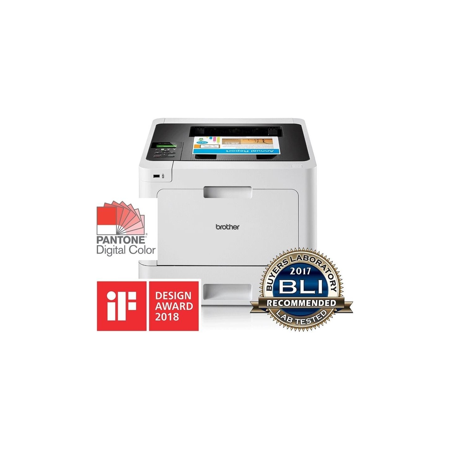 Brother HL-L8260CDW | Colour | Laser | Standard | Wi-Fi | Maximum ISO A-series paper size A4 | White