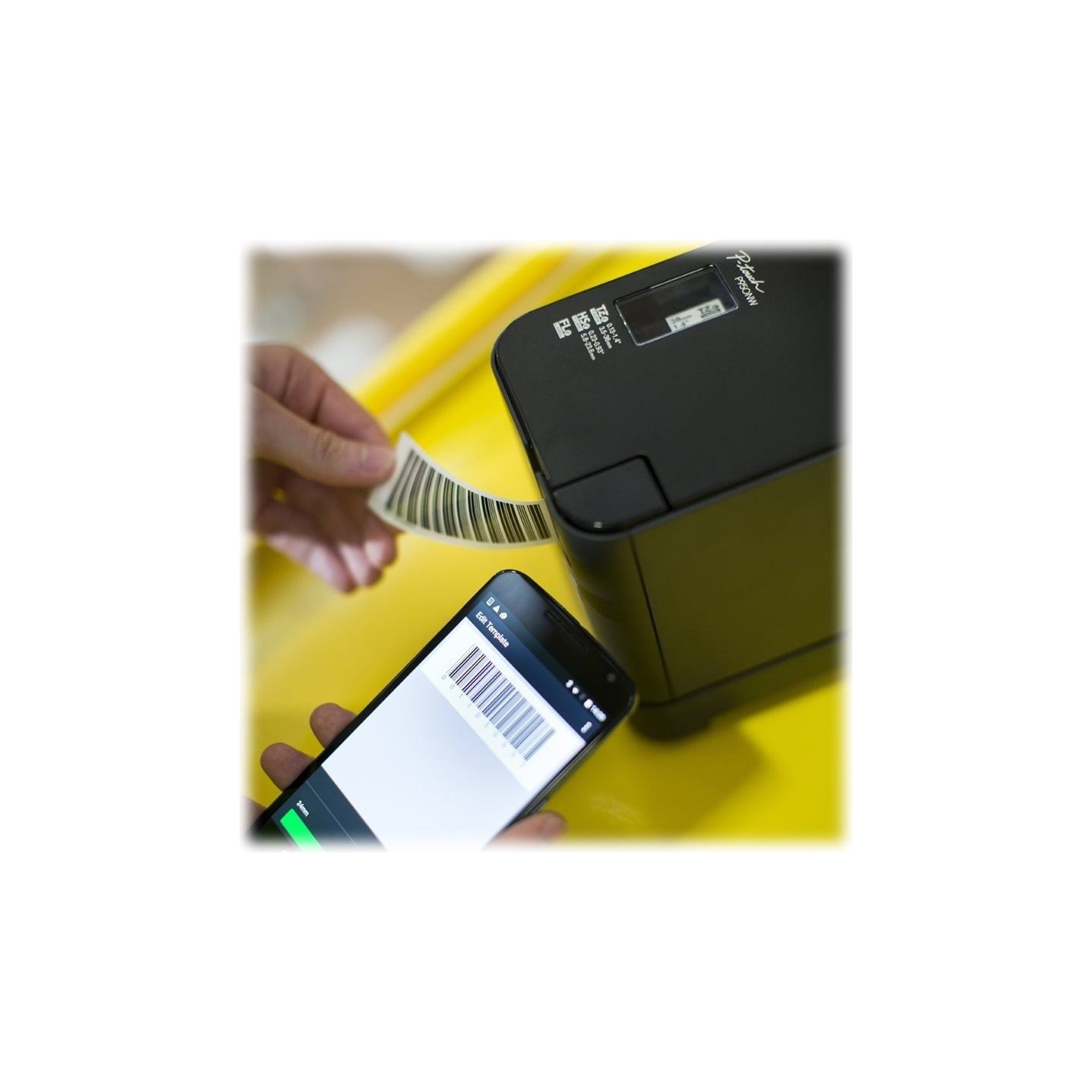 Brother PTP950NW | Mono | Thermal transfer | PC Professional label printer | Wi-Fi | Black