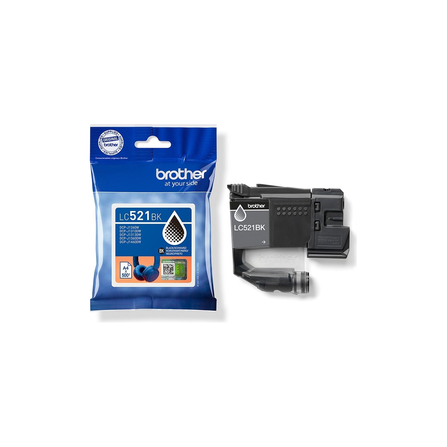 Brother LC521BK | Ink Cartridges | Black