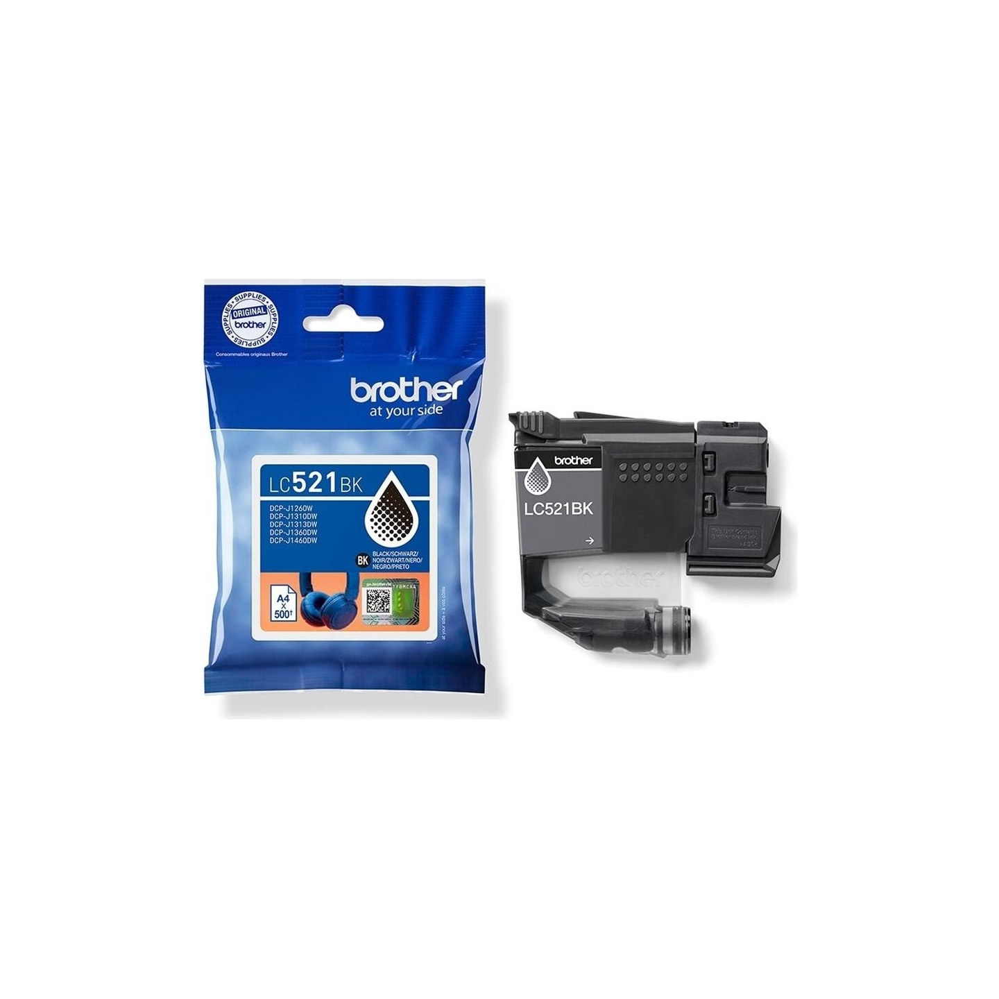 Brother LC521BK | Ink Cartridges | Black