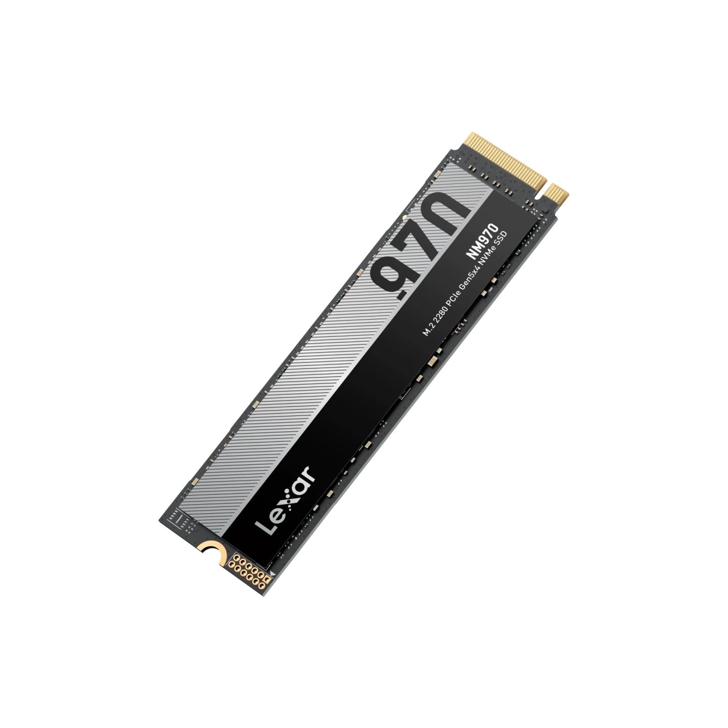 Lexar SSD | NM970 | 2000 GB | SSD form factor M.2 2280 | Solid-state drive interface PCIe Gen 5X4 | Read speed 11000 MB/s | Writ