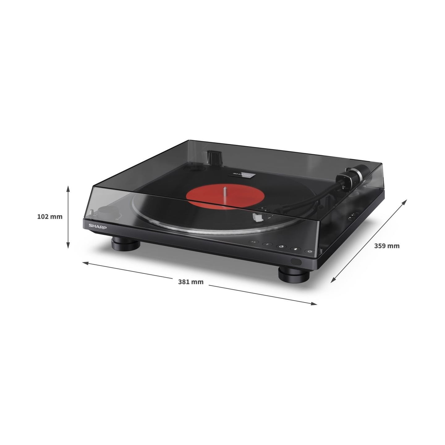 Sharp Automatic Turntable | RP-TT100 | Bluetooth Out | USB port