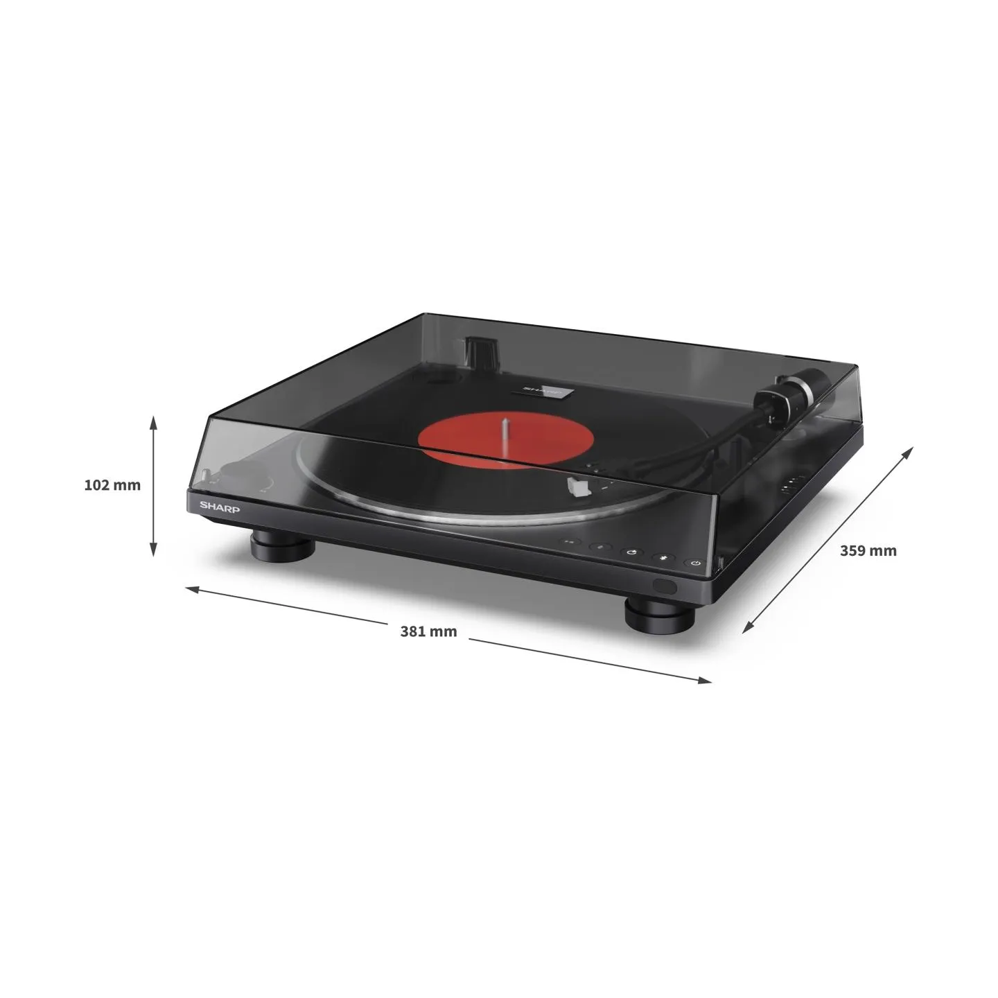 Sharp Automatic Turntable | RP-TT100 | Bluetooth Out | USB port