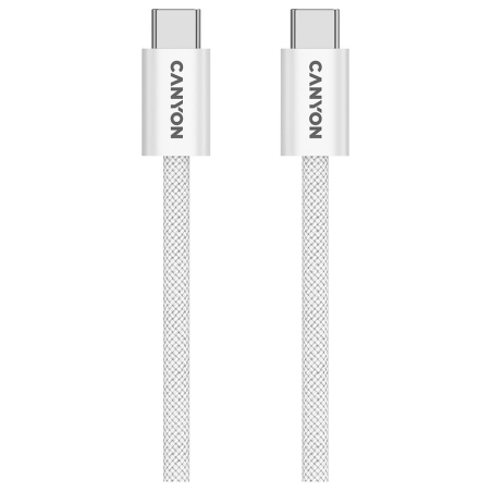 Canyon cable OnWire 60MG C-C 60W Magnet Braided 1m White