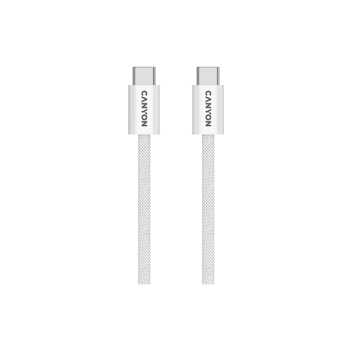 Canyon cable OnWire 60MG C-C 60W Magnet Braided 1m White