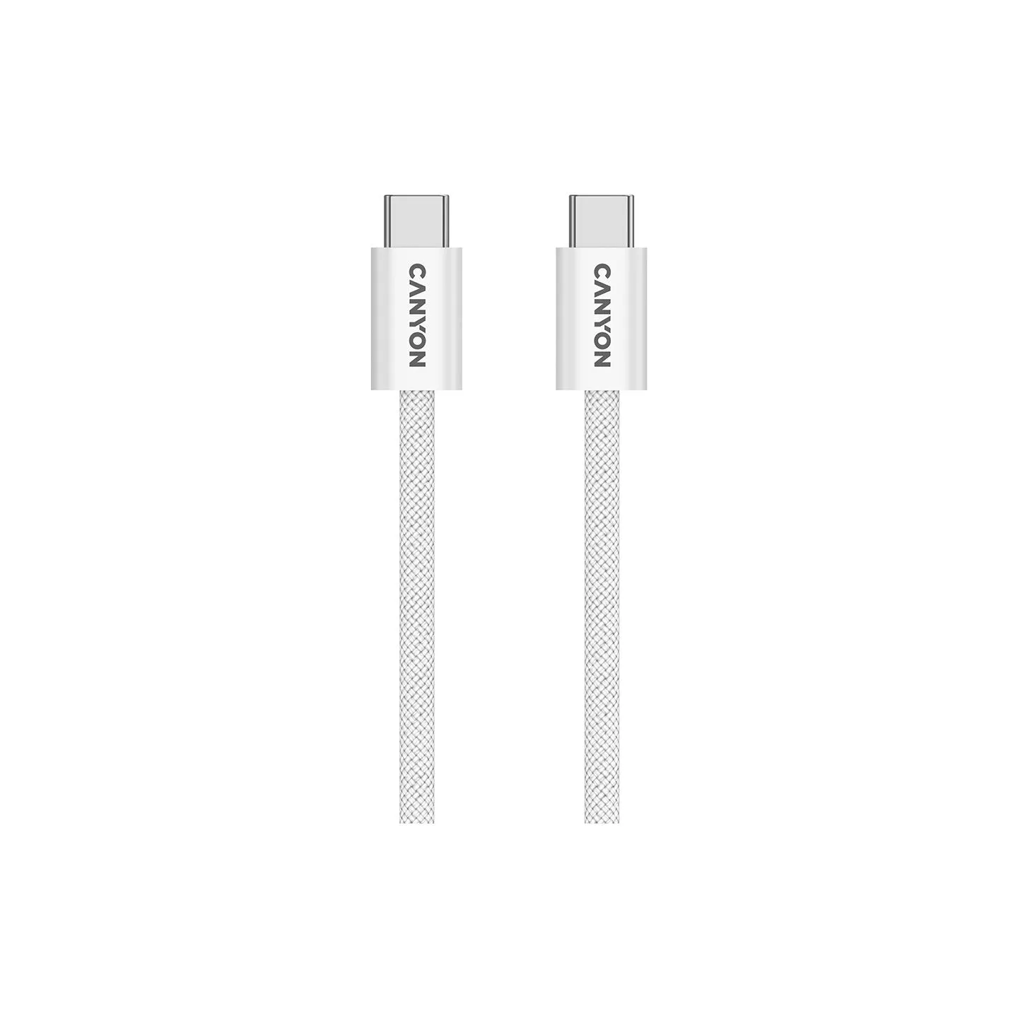 Canyon cable OnWire 60MG C-C 60W Magnet Braided 1m White