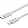 Canyon cable OnWire 60MG C-C 60W Magnet Braided 1m White