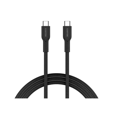 Canyon cable OnWire 60CL C-C 60W COLOR Braided 1m Black