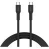 Canyon cable OnWire 60CL C-C 60W COLOR Braided 1m Black